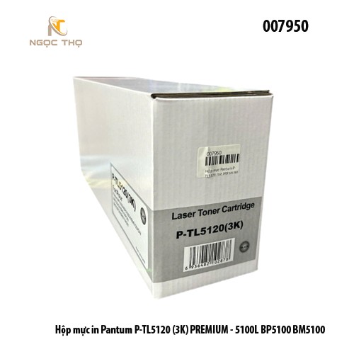 Hộp mực PREMIUM Pantum P-TL5120 (3K) – Dùng cho 5100L, BP5100, BM5100, BP5100DN/DW, BM5100ADN/ADW/FDN/FDW, BM5110ADW