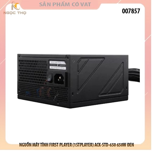 NGUỒN MÁY TÍNH FIRST PLAYER (1STPLAYER) ACK-STD-650 650W ĐEN
