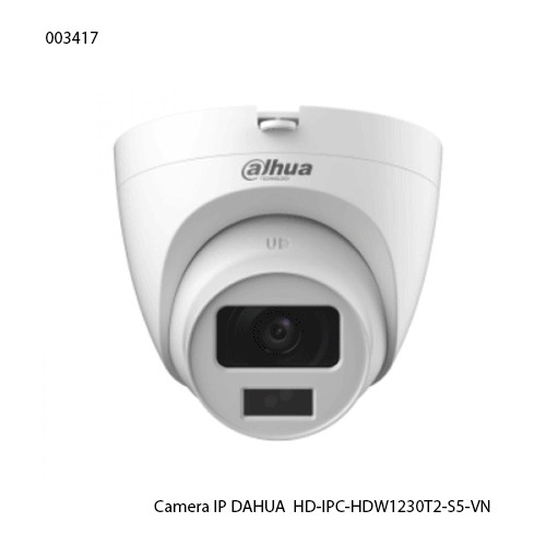 Camera IP Dome Dahua HD-IPC-HDW1230T2-S5-VN 2MP – Full HD – POE – Hồng ngoại 30m – IP67 – Chính hãng – Full VAT
