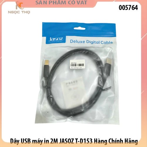 Usb máy in dài 2M JASOZ T-D153 - Cáp dữ liệu USB 2.0 cho máy in dài 2M JASOZ T-D153 - Full vat
