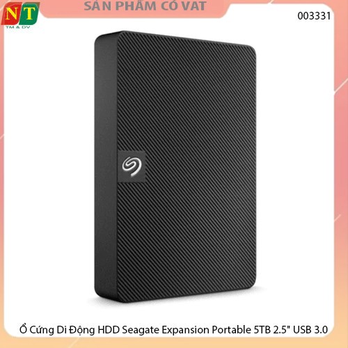 Ổ Cứng Di Động HDD Seagate Expansion Portable 5TB 2.5" USB 3.0 - ổ cứng cắm ngoài hàng chính hãng - Full vat