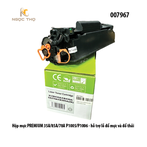 Hộp Mực Premium 35A – Tương Thích HP CB435A /  CB436A / CE285A / 325 – HP P1005 / P1006 / P1102 / M1212 / M1132