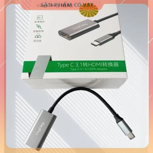 Bộ chuyển đổi Type C sang HDMI VegGieg VZ915 Phụ Kiện