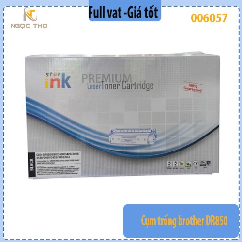 Cụm Trống Brother DR850 / DR890 / DR3448 / DR5100 / DR5700 Starink – Drum Brother DR-850 – Chính Hiệu – Full VAT