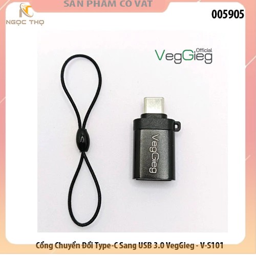 Cổng Chuyển Đổi Type-C Sang USB 3.0 VegGieg - V-S101