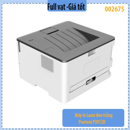 Máy in laser Pantum P3012D – In đen trắng – Đảo mặt tự động – 30ppm – USB – Hàng chính hãng – Full VAT
