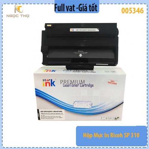 Hộp Mực In Ricoh SP 310 / SP 325 – Dùng Cho SP 310DN, SP 311DN, SP 320DN– Chính Hiệu StarInk – Full VAT