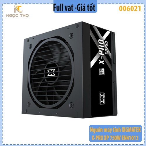 Nguồn máy tính XIGMATEK X-PRO XP750 EN41013 ( Màu đen ) - hàng chính hãng - full vat