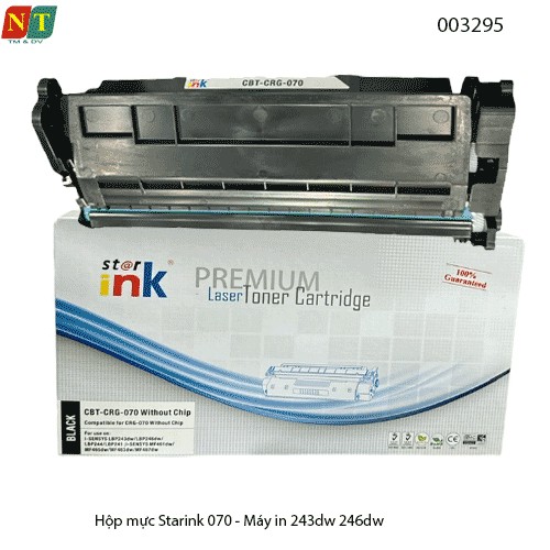 Hộp Mực Starink 070 – Canon LBP 243dw / 246dw / 247dw / MF461 / MF462 / MF463 / MF465 – Không Chip – Có Lỗ Đổ Mực