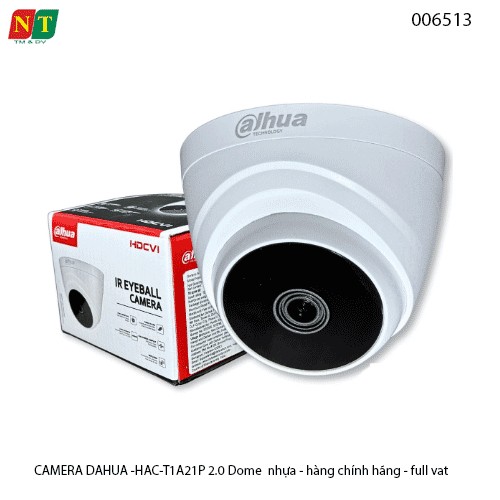 Camera dome Dahua HAC-T1A21P 2.0MP –nhỏ gọn, hình ảnh rõ nét chính hãng, Full vat