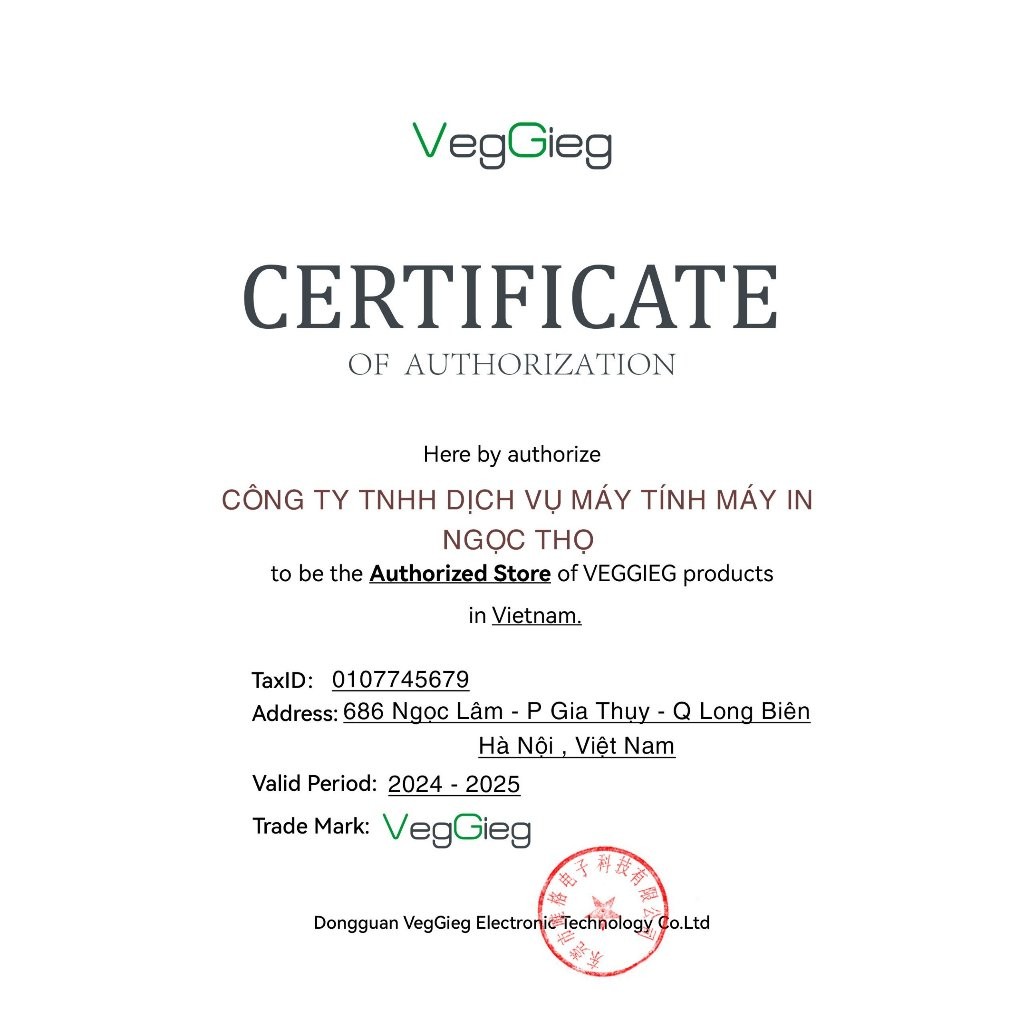 Dây HDMI 5m 4K VEGGIEG V-H109 (19+1) – HDMI 2.0, 18Gbps – Đầu mạ vàng – Chính hiệu – Full VAT