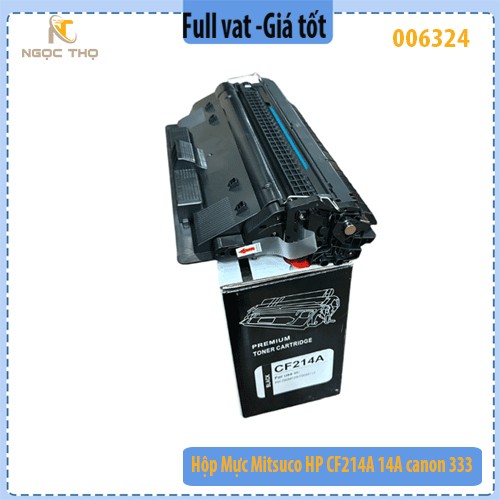 Hộp Mực In Mitsuco HP 14A (CF214A) / Canon 333 / 8780X – Dùng cho HP Enterprise 700 M712 / M725 – Chính hiệu – Full VAT