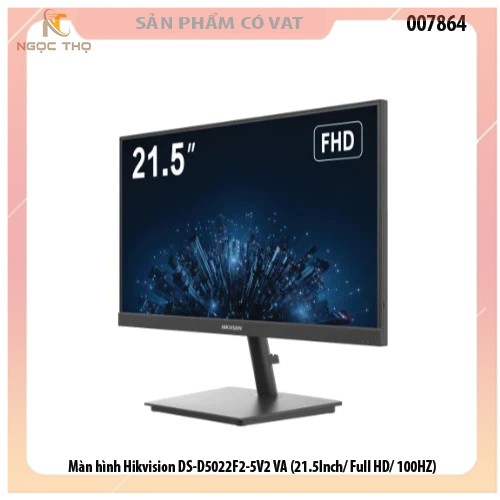 Màn hình Hikvision DS-D5022F2-5V2 VA (21.5Inch/ Full HD/ 100HZ) - màn hình 22 inch