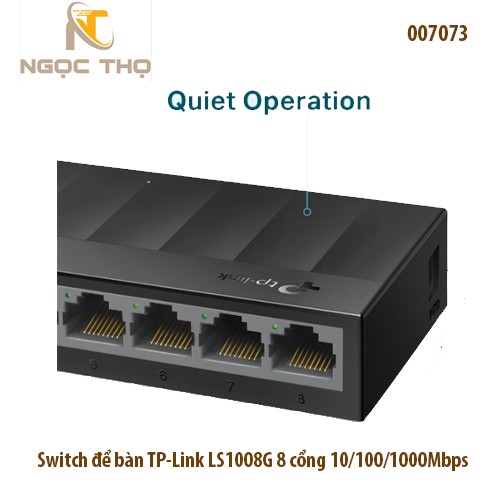 Switch để bàn TP-Link LS1008G 8 cổng 10/100/1000Mbps | Switch Gigabit LS1008G chính hãng giá rẻ