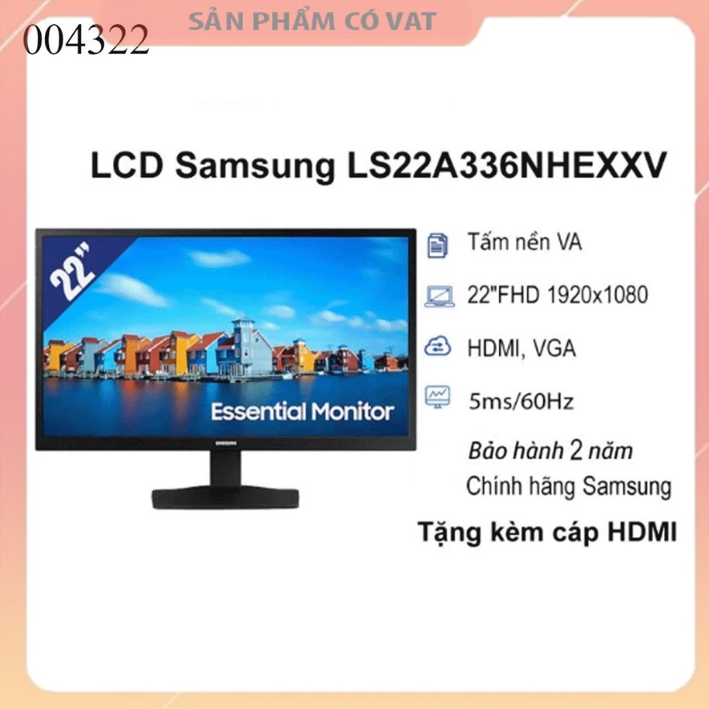 Màn hình Samsung LS22A336NHEXXV 22 Inch