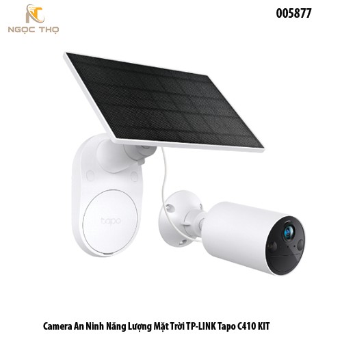 TP-LINK Tapo C410KIT | Camera WiFi Anh Ninh Năng Lượng Mặt Trời Độ Phân Giải 2K