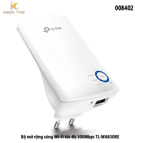 Bộ Mở Rộng Sóng Wi-Fi TP-Link TL-WA850RE – Tốc Độ 300Mbps – Cắm Tường Nhỏ Gọn – Chính Hãng – ( Kích sóng 850re )