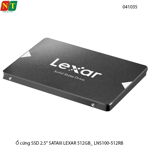 Ổ cứng SSD 2.5" SATAIII LEXAR 512GB_ LNQ100X512G-RNNNG - hàng chính hãng - full vat
