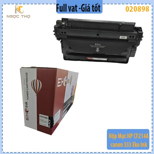 Hộp mực 14A / CF214A Eco Ink – Dùng cho HP Enterprise 700 M712 / MFP M725v – Chính hiệu – Full VAT
