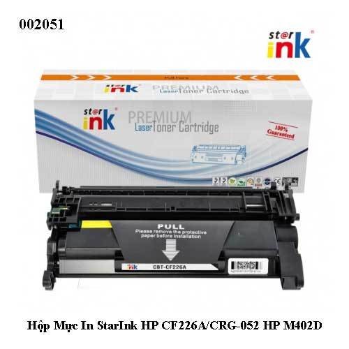 Hộp Mực In 26A / 052 HP M402D / M402n / M402dn / M402dw / M426 có lỗ đổ mực và đổ thải - full vat – Chính hiệu – Starink