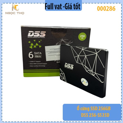 Ổ cứng SSD Dahua 256GB 2.5" SATA III – DSS256-S535D – hàng chính hãng | full VAT