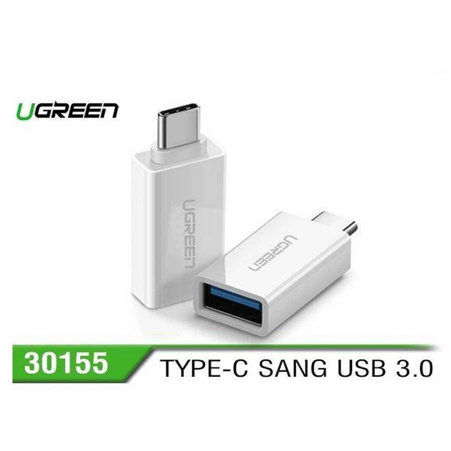 Đầu chuyển đổi USB Type-C to USB 3.0 OTG Ugreen 30155 – chính hãng – full VAT