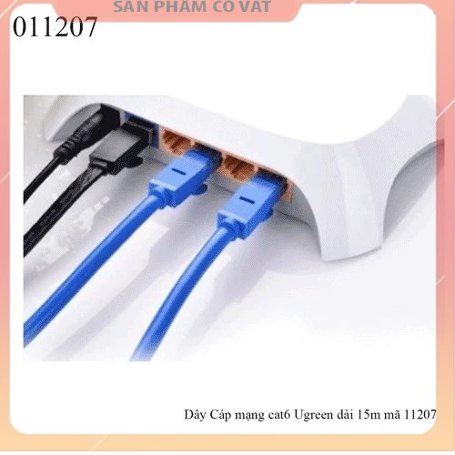 Dây Cáp mạng cat6 Ugreen dài 15m mã 11207