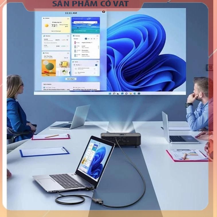 Cáp chuyển đổi VGA sang HDMI+Audio 1080P@60Hz Ugreen 50945 cao cấp