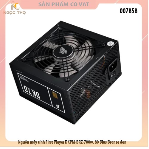 NGUỒN MÁY TÍNH  FIRST PLAYER DKPM-BRZ-700W – CHUẨN 80 PLUS BRONZE – HÀNG CHÍNH HÃNG – FULL VAT