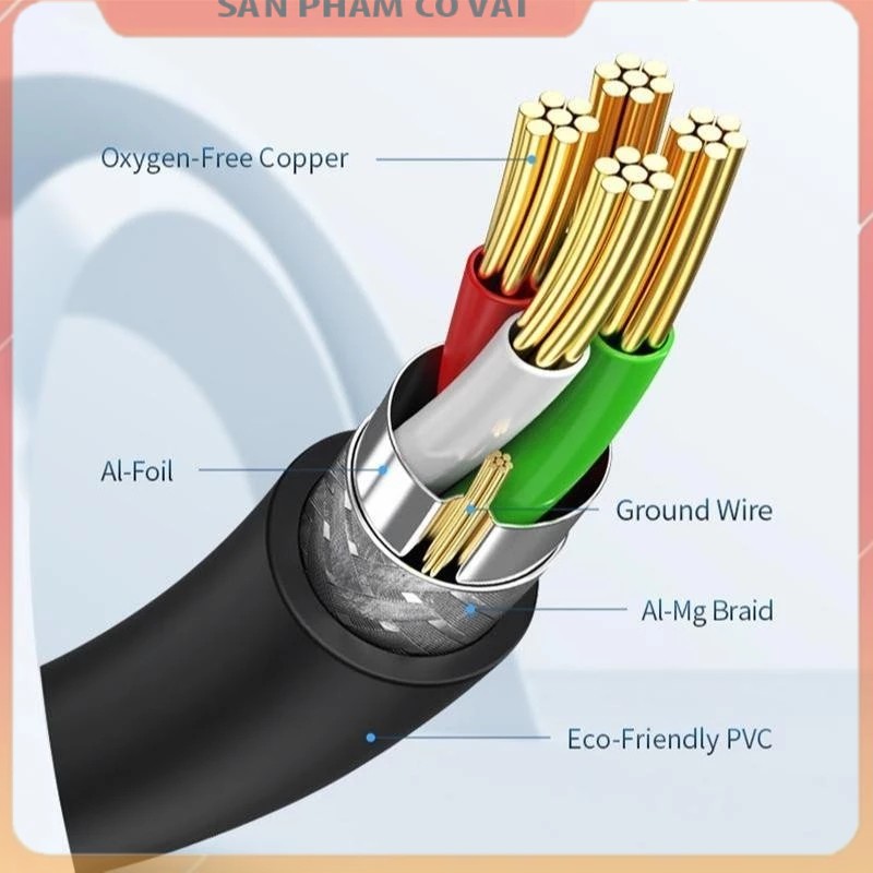 Cáp Máy In 10M Có IC Khếch Đại Mạ Vàng Cao Cấp Jasoz T-D161