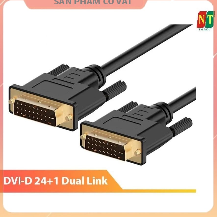 Dây DVI 24+1 3m V-D402 VEGGIEG Phụ Kiện Chính Hãng