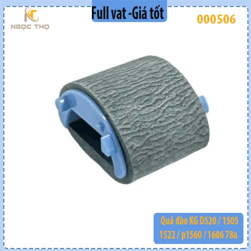 Quả đào / Bánh xe kéo giấy KG D520 / 1505 / 1522 / P1560 / 1606 – Dùng cho HP 78A (to hơn 35 nhỏ hơn 12 )– Full VAT