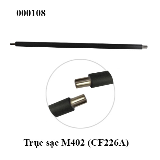 Trục Sạc HP LaserJet M402 / M426 / 26A – Trục Cao Su Cartridge HP 26A / 76A / 59A / 89A – Full VAT