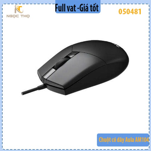 Chuột Quang Có Dây AULA AM104 – 1200 DPI – Thiết Kế Nhỏ Gọn – Hàng Chính Hãng – Full VAT