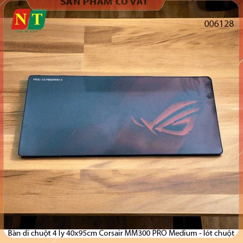 Bàn di chuột 4 ly 40x95cm Corsair MM300 PRO Medium - lót chuột