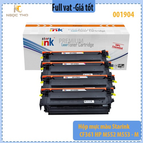 Hộp Mực Starink CF363A (Đỏ – Magenta – M) – Dùng Cho HP Color LaserJet M552 / M553 / MFP M577 – Chính Hiệu – Full VAT