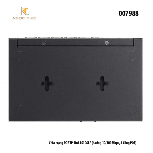 Chia mạng POE TP-Link LS106LP – 4 cổng 10/100Mbps + 2 Uplink – Switch PoE TP-Link LS106LP - chính hãng - full vat