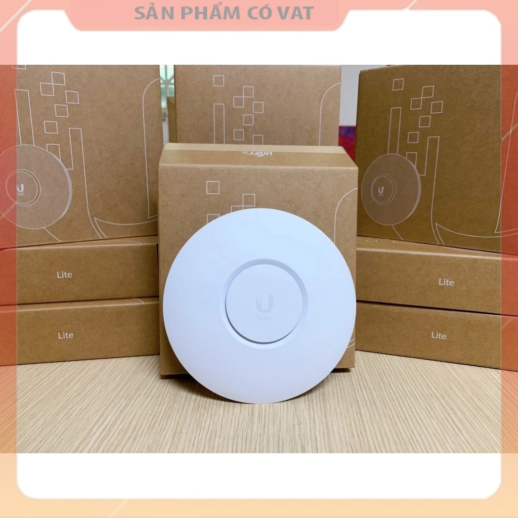 Bộ phát Ubiquiti UniFi U6 Lite - WiFi 6 chuẩn AX, tốc độ 1501Mbps, Hỗ trợ 300 User