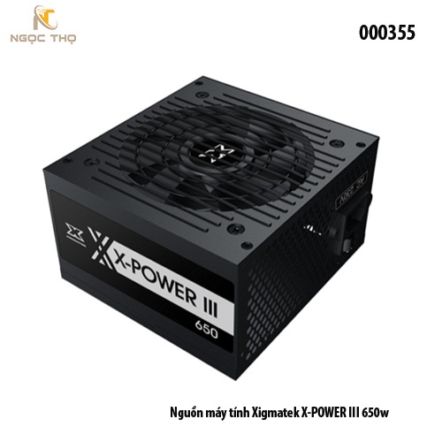 Nguồn máy tính Xigmatek X-POWER III 650w - hàng chính hãng  - full vat