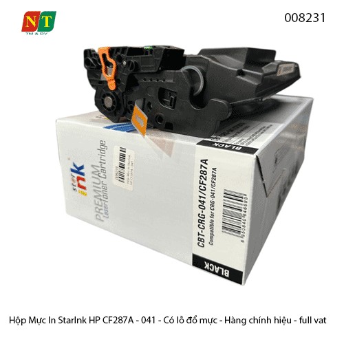 Hộp mực in StarInk HP CF287A (041) - 87A – Có lỗ đổ mực – Hàng chính hiệu – Full VAT