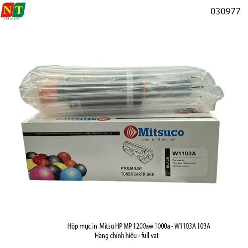 Hộp mực Mitsu HP MP 1200aw / 1000a (W1103A – 103A) – Dùng cho HP Neverstop – Hàng chính hiệu – Full VAT