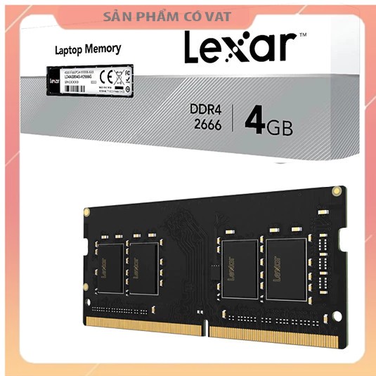 Ram laptop DDR4 4G Lexar bus 2666