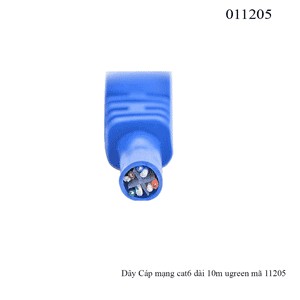 Dây cáp mạng Cat6 UGREEN 11205 dài 10m – Màu xanh dương – Chính hãng – Full VAT