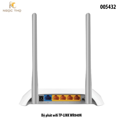 Bộ Phát WiFi TP-Link WR840N – Router WiFi Chuẩn N 300Mbps – 2 Ăng-ten Ngoài – Chính Hãng - có hỗ trợ cài đặt - full vat