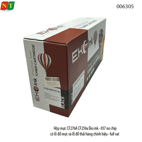 Hộp mực Eco Ink CF259A / CF276A – no chip | Tương thích Canon CRG-057 – Chính hiệu – Full VAT