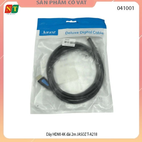 Dây HDMI 4K dài 2m JASOZ T-A218 - Hàng chính hiệu - full vat