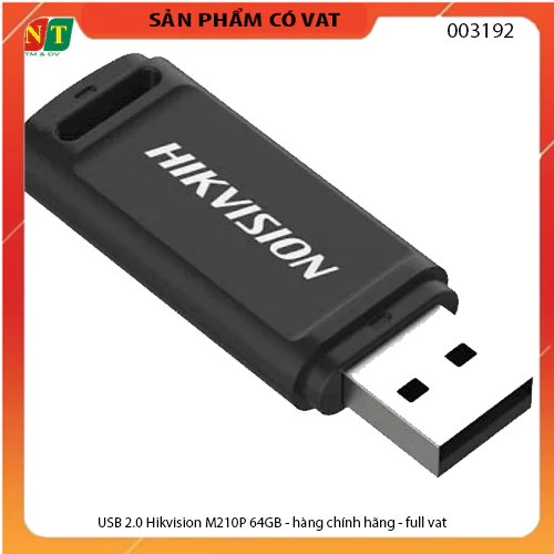 USB 2.0 Hikvision M210P 64GB - hàng chính hãng - full vat