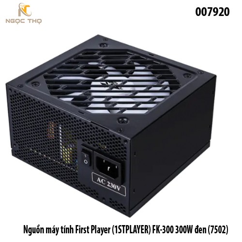 Nguồn Máy Tính 1STPLAYER FK-300 300W – PSU Văn Phòng, Học Tập – Tiết Kiệm Điện – Chính Hãng – Bảo Hành 3 Năm