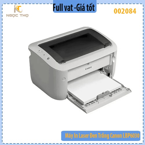 Máy In Laser Đen Trắng Canon LBP6030 – In Nhanh, Tiết Kiệm, Bền Bỉ – Hàng Chính Hãng – Full VAT