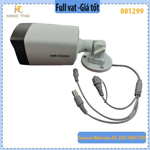 Camera Hikvision DS-2CE17H0T-IT5F(C) – 5MP – Hồng Ngoại 80m – Chính Hãng – Full VAT